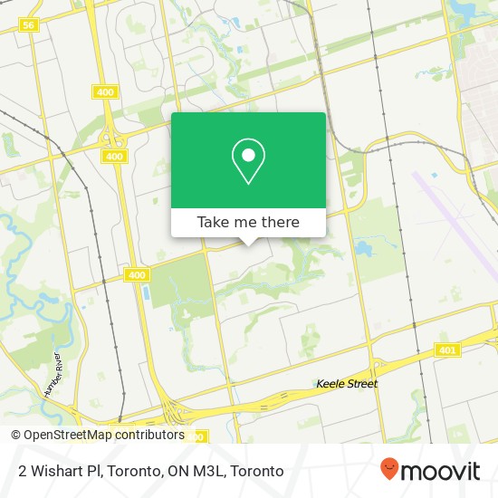 2 Wishart Pl, Toronto, ON M3L map