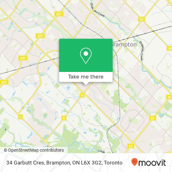 34 Garbutt Cres, Brampton, ON L6X 3G2 map