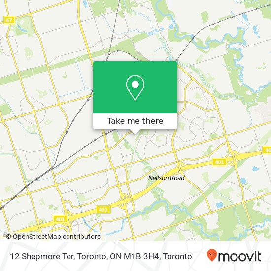 12 Shepmore Ter, Toronto, ON M1B 3H4 map