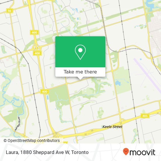 Laura, 1880 Sheppard Ave W map