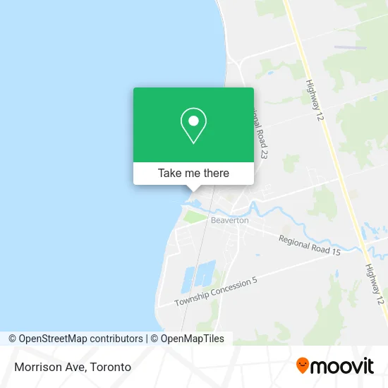 Morrison Ave map