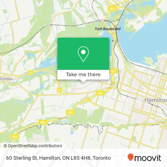 60 Sterling St, Hamilton, ON L8S 4H8 map