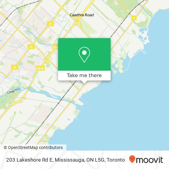 203 Lakeshore Rd E, Mississauga, ON L5G plan