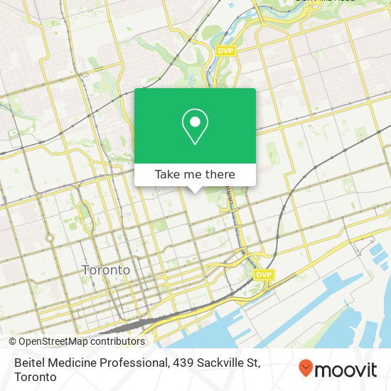 Beitel Medicine Professional, 439 Sackville St map