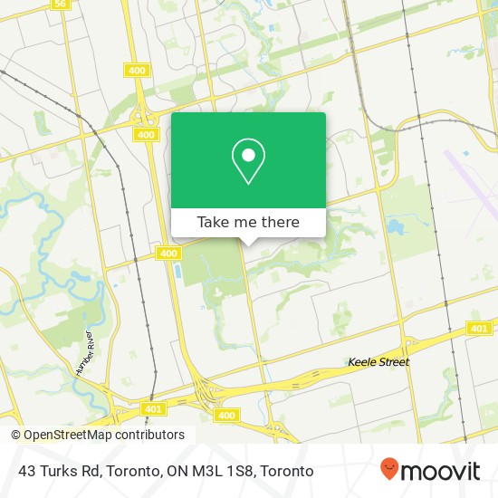 43 Turks Rd, Toronto, ON M3L 1S8 plan