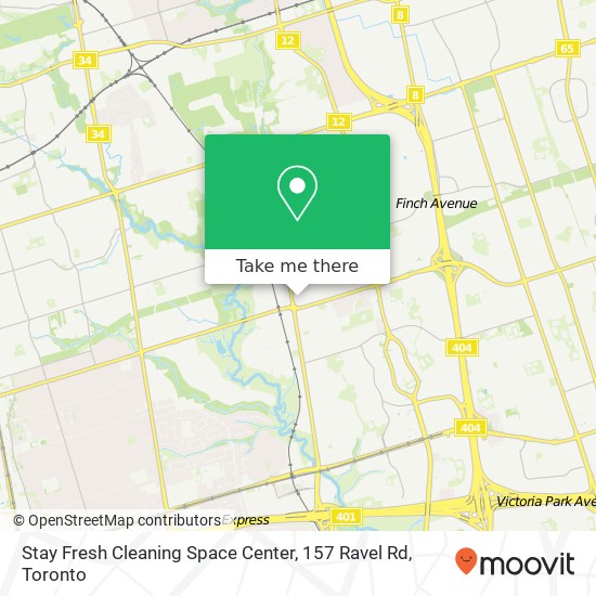 Stay Fresh Cleaning Space Center, 157 Ravel Rd map