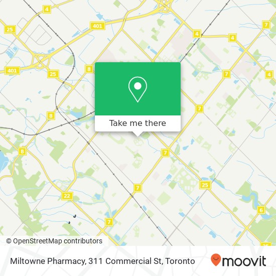 Miltowne Pharmacy, 311 Commercial St plan