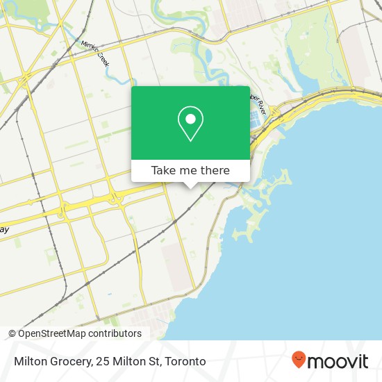 Milton Grocery, 25 Milton St map