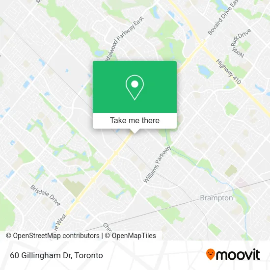 60 Gillingham Dr map