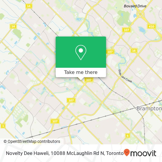 Novelty Dee Haweli, 10088 McLaughlin Rd N map