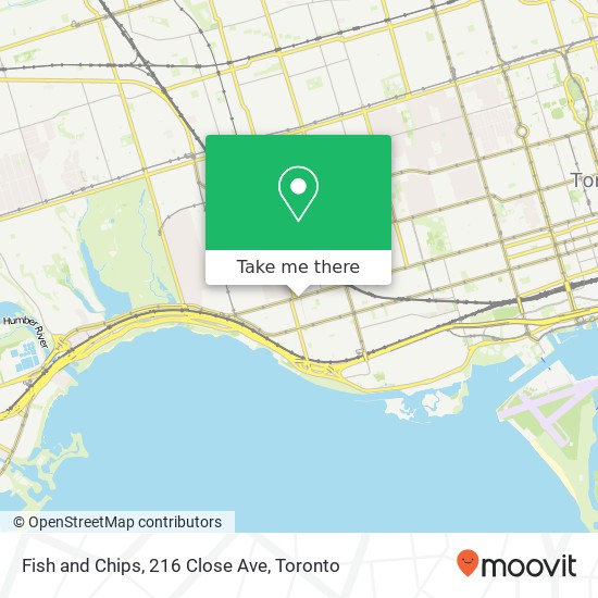 Fish and Chips, 216 Close Ave map