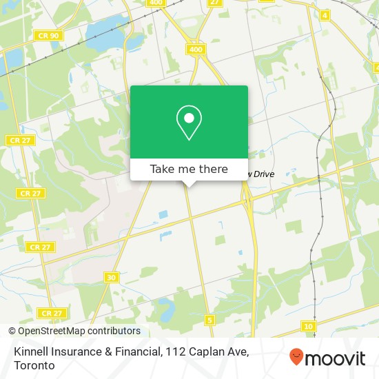 Kinnell Insurance & Financial, 112 Caplan Ave map