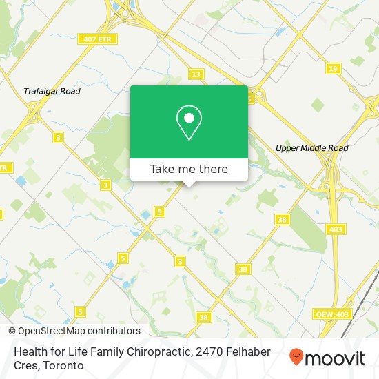 Health for Life Family Chiropractic, 2470 Felhaber Cres map