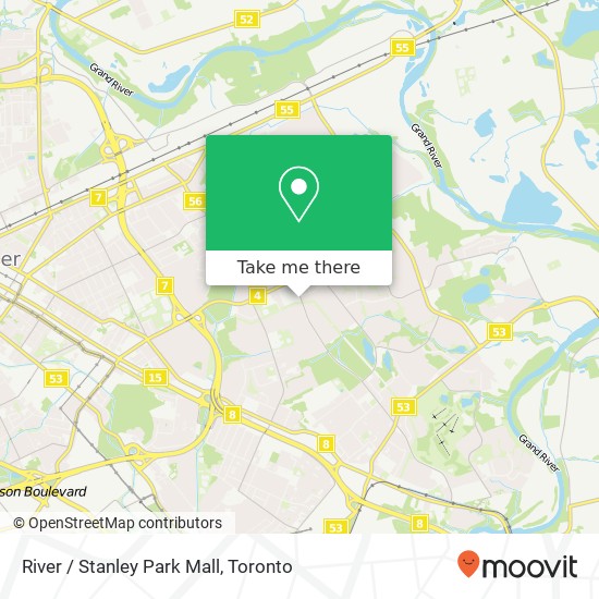 River / Stanley Park Mall map