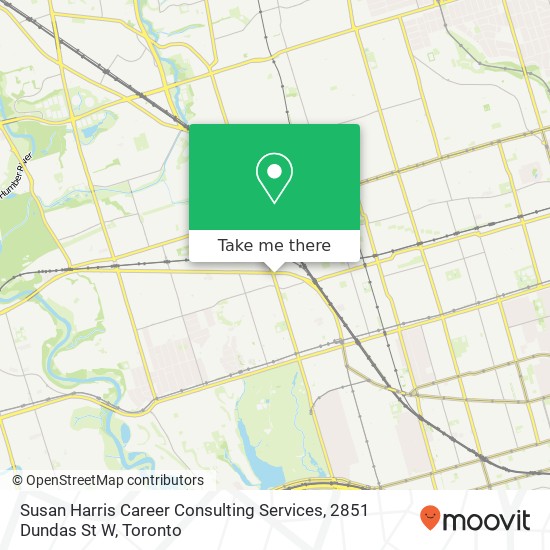 Susan Harris Career Consulting Services, 2851 Dundas St W map