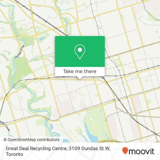 Great Deal Recycling Centre, 3109 Dundas St W map