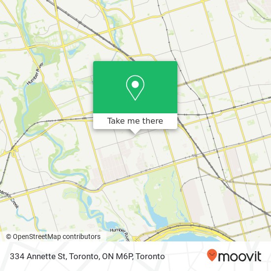 334 Annette St, Toronto, ON M6P map