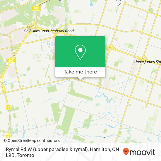 Rymal Rd W (upper paradise & rymal), Hamilton, ON L9B plan