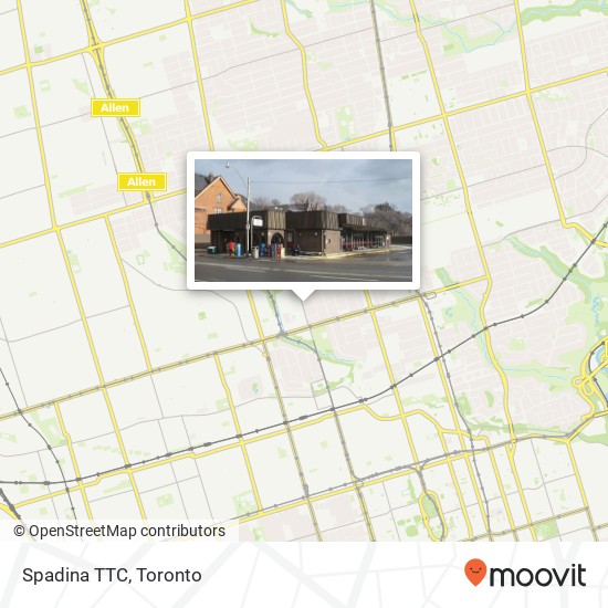 Spadina TTC plan