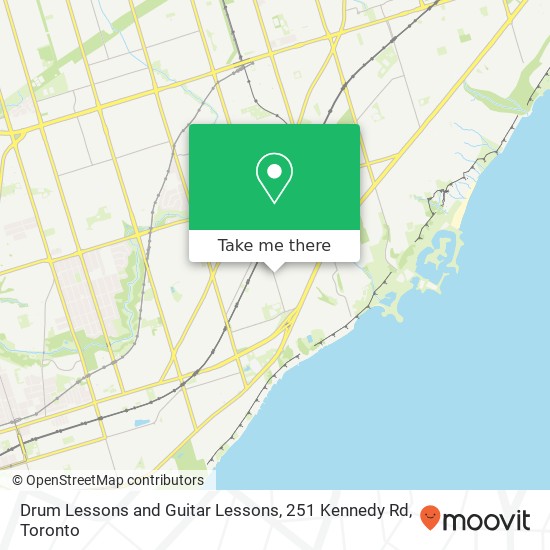 Drum Lessons and Guitar Lessons, 251 Kennedy Rd map