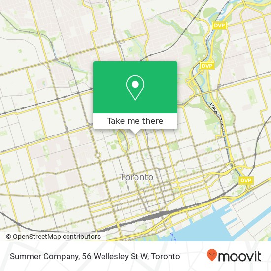 Summer Company, 56 Wellesley St W map