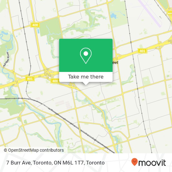 7 Burr Ave, Toronto, ON M6L 1T7 map