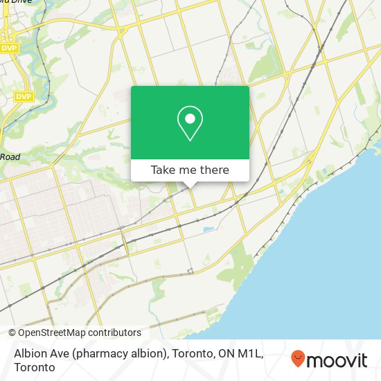 Albion Ave (pharmacy albion), Toronto, ON M1L map