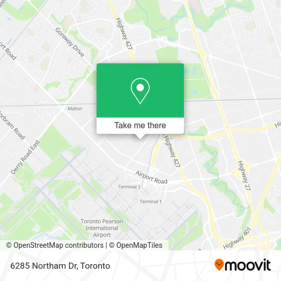 6285 Northam Dr map