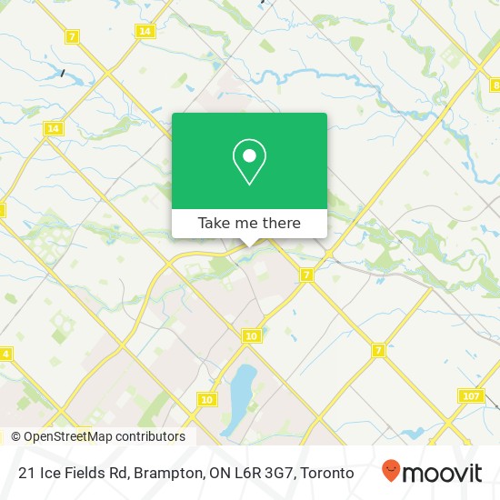 21 Ice Fields Rd, Brampton, ON L6R 3G7 map