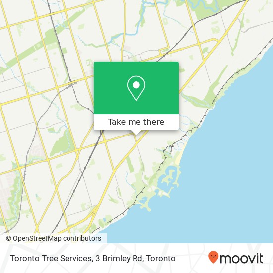 Toronto Tree Services, 3 Brimley Rd map