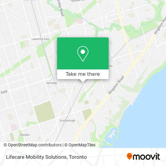 Lifecare Mobility Solutions map