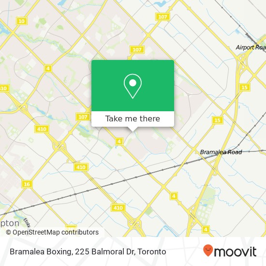 Bramalea Boxing, 225 Balmoral Dr plan