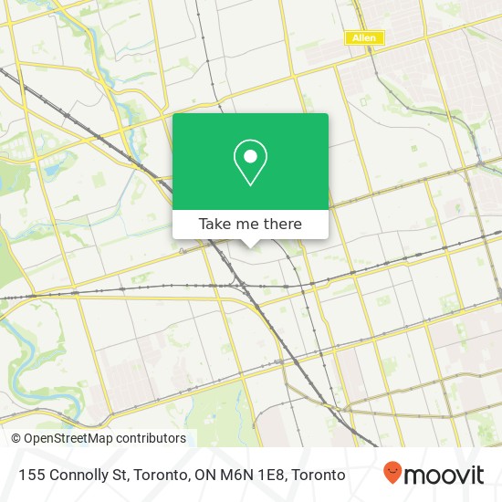 155 Connolly St, Toronto, ON M6N 1E8 map