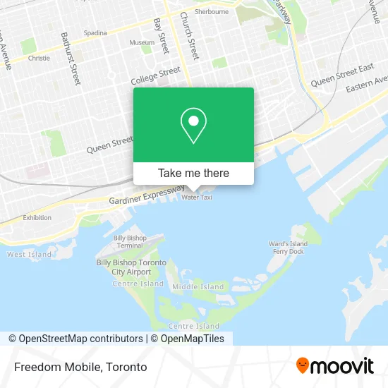 Freedom Mobile map