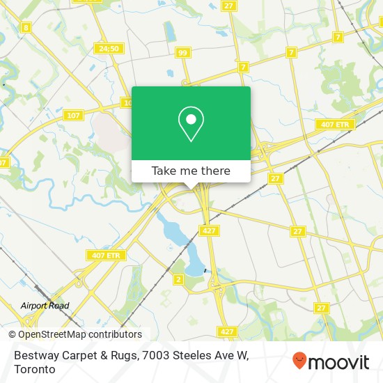 Bestway Carpet & Rugs, 7003 Steeles Ave W plan