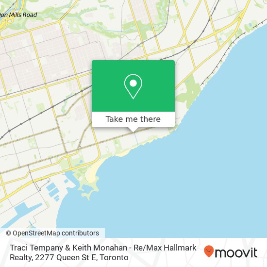 Traci Tempany & Keith Monahan - Re / Max Hallmark Realty, 2277 Queen St E map