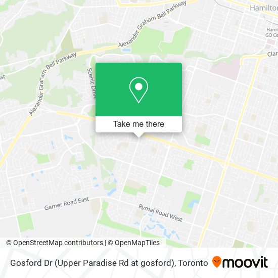 Gosford Dr (Upper Paradise Rd at gosford) map