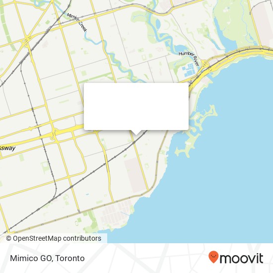 Mimico GO plan