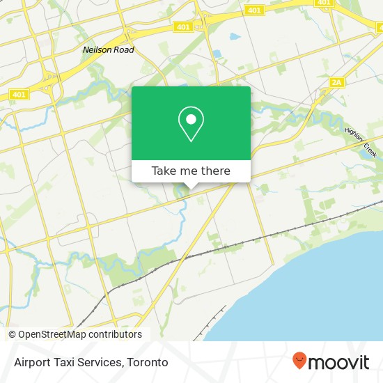 Airport Taxi Services map