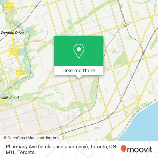 Pharmacy Ave (st clair and pharmacy), Toronto, ON M1L plan