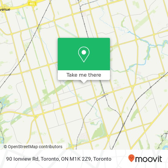 90 Ionview Rd, Toronto, ON M1K 2Z9 map
