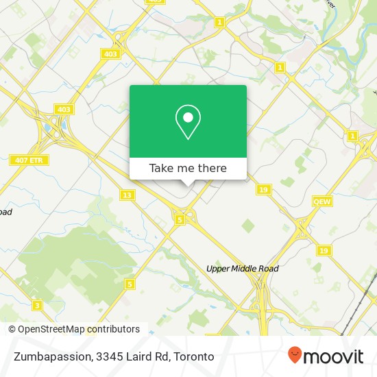 Zumbapassion, 3345 Laird Rd map