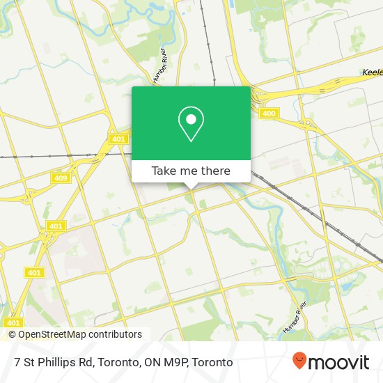 7 St Phillips Rd, Toronto, ON M9P map