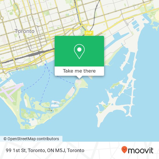 99 1st St, Toronto, ON M5J map