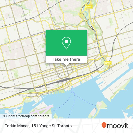 Torkin Manes, 151 Yonge St map