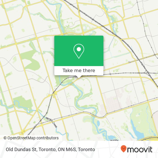 Old Dundas St, Toronto, ON M6S map