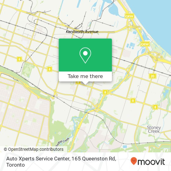 Auto Xperts Service Center, 165 Queenston Rd map