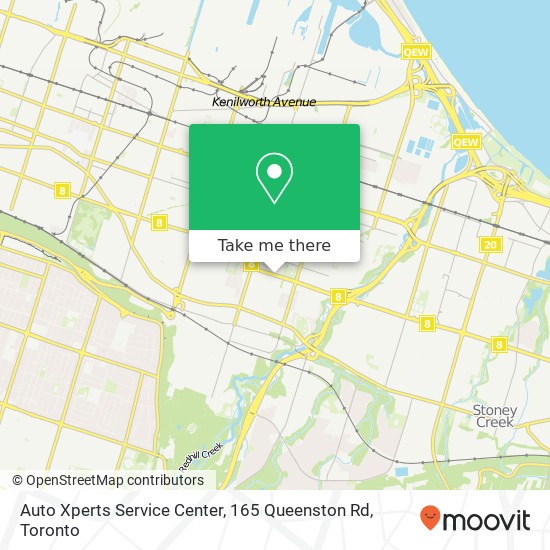 Auto Xperts Service Center, 165 Queenston Rd plan