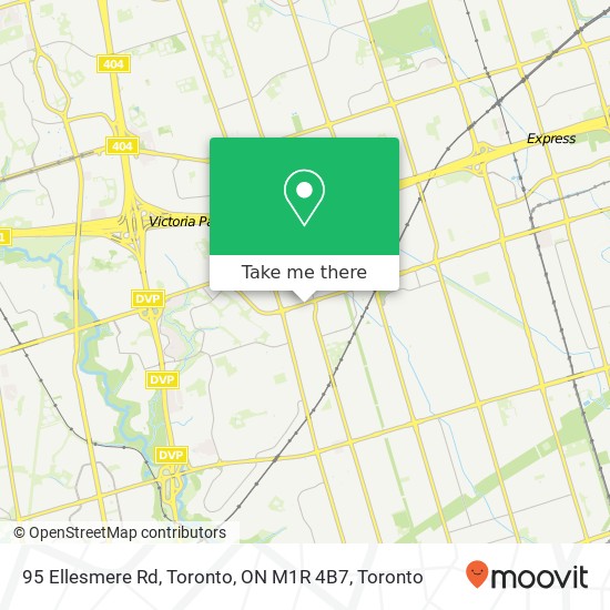95 Ellesmere Rd, Toronto, ON M1R 4B7 map