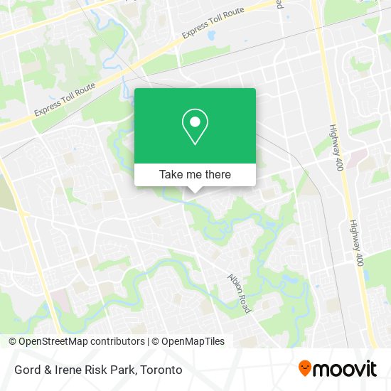 Gord & Irene Risk Park map